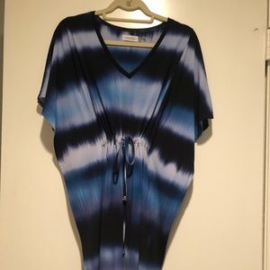 Calvin Klein Evening Winged Cape Dress in Women